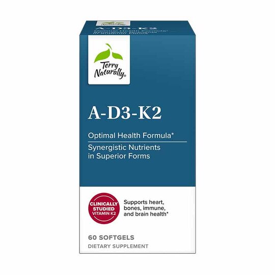 A D3 K2, 60 Softgels, TNT