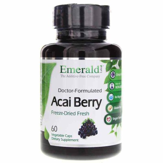Acai Berry, 60 Veg Capsules, EMD