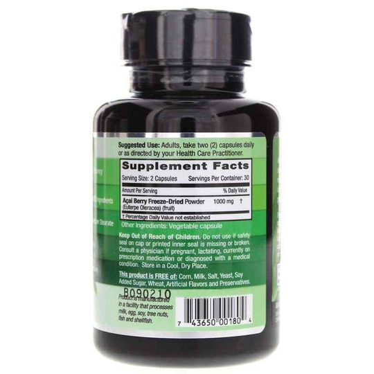 Acai Berry, 60 Veg Capsules, EMD