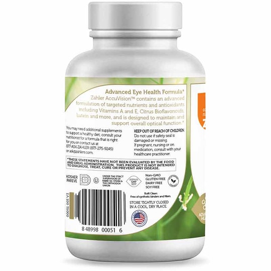 AccuVision Advanced Eye Health, 120 Capsules, ZHL