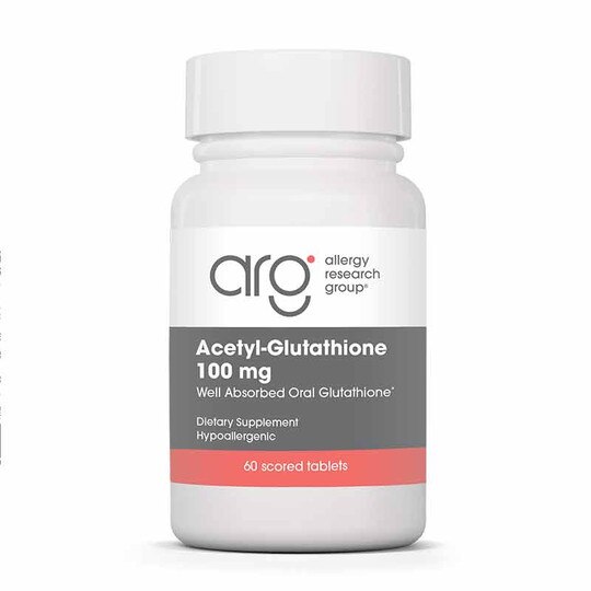 Acetyl-Glutathione 100 Mg, 60 Tablets, ARG