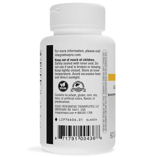 Acetyl L-Carnitine 500 Mg, 60 Veg Capsules, INT