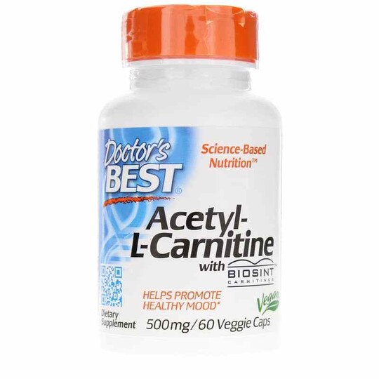 Acetyl-L-Carnitine 588 Mg, 60 Veg Capsules, DRB