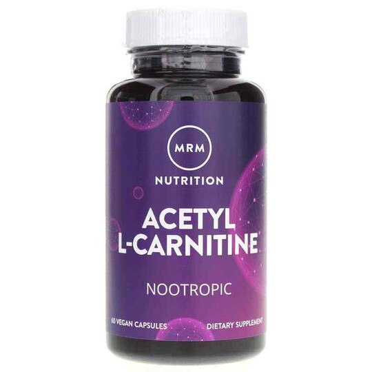 Acetyl L-Carnitine, 60 Vegan Capsules, MRM