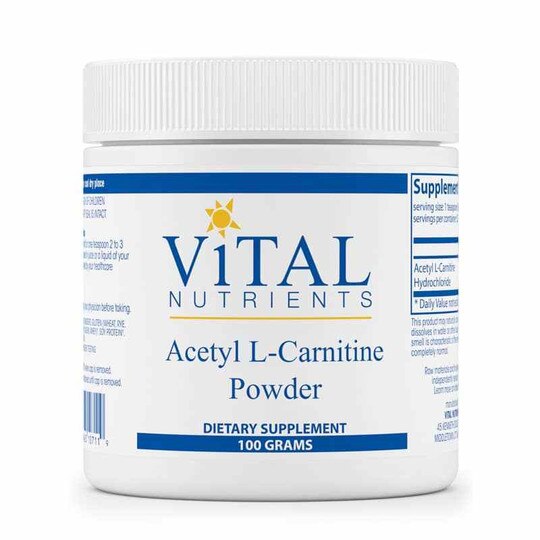 Acetyl LCarnitine Powder, Vital Nutrients