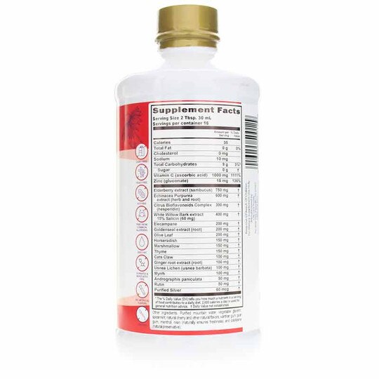 ACF Extra Strength Ultra Immune Response with Elderberry, 16 Oz, BTN