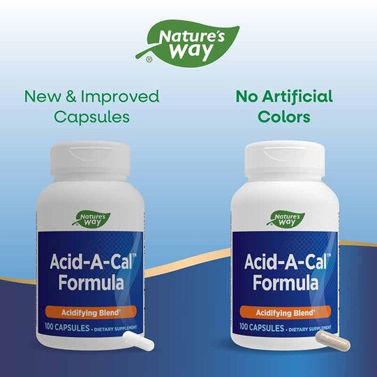 Acid-A-Cal Formula, 100 Capsules, NWA