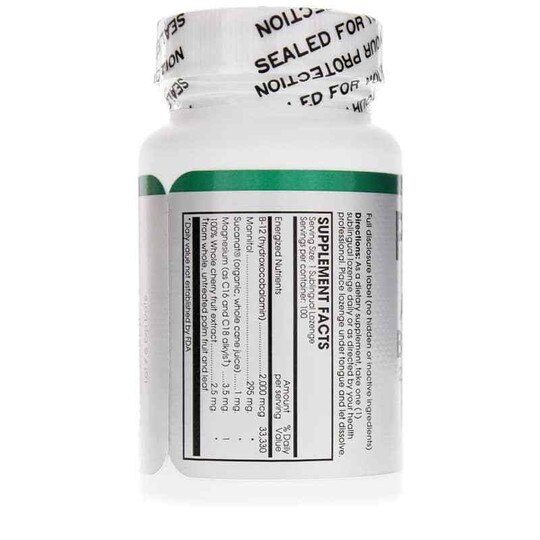 Activated B-12 Guard 2000 Mcg Sublingual, 100 Lozenges, PRQ