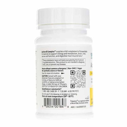 Active B Complex, 60 Capsules, KL
