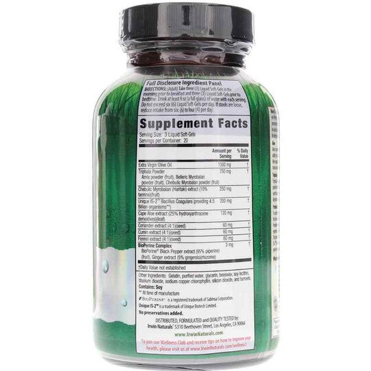 Active Cleanse and Probiotics, 60 Liquid Softgels, IRN