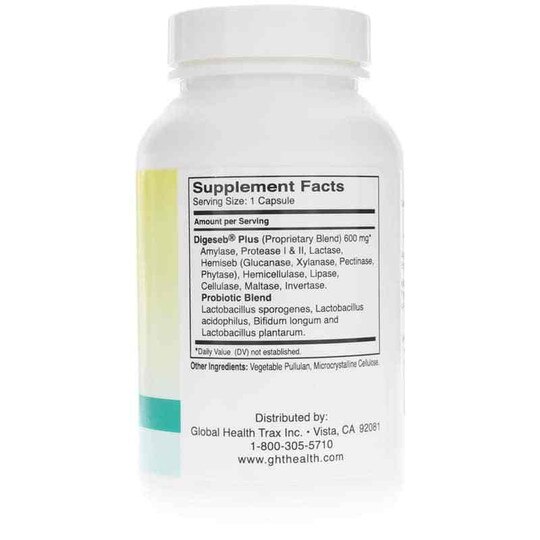 Active Digestive Enzymes, 90 Capsules, GHT
