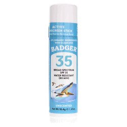 Active Sunscreen Stick with Clear Zinc SPF 35 1