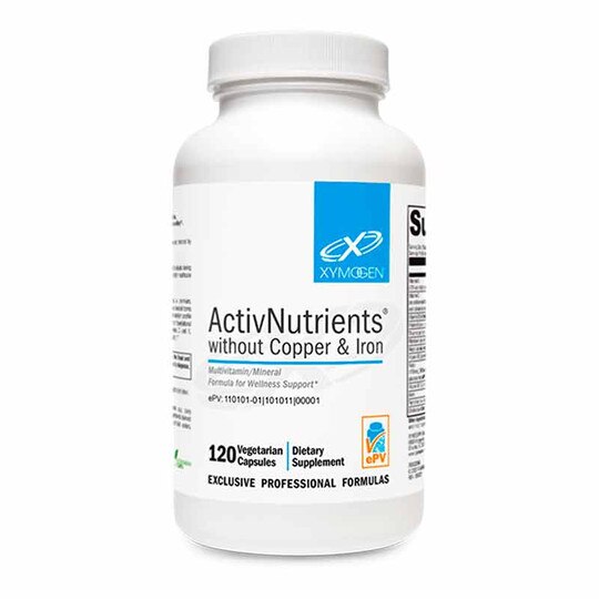 ActivNutrients without Copper & Iron, 120 Veg Capsules, XYM