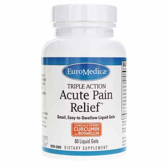 Acute Pain Relief, 60 Liquid Softgels, EUMD