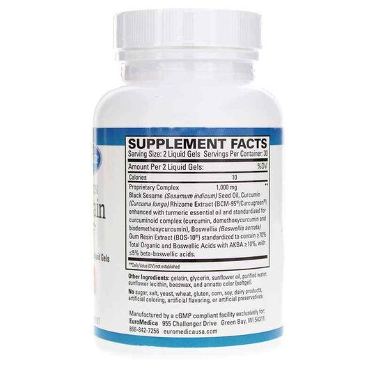 Acute Pain Relief, 60 Liquid Softgels, EUMD