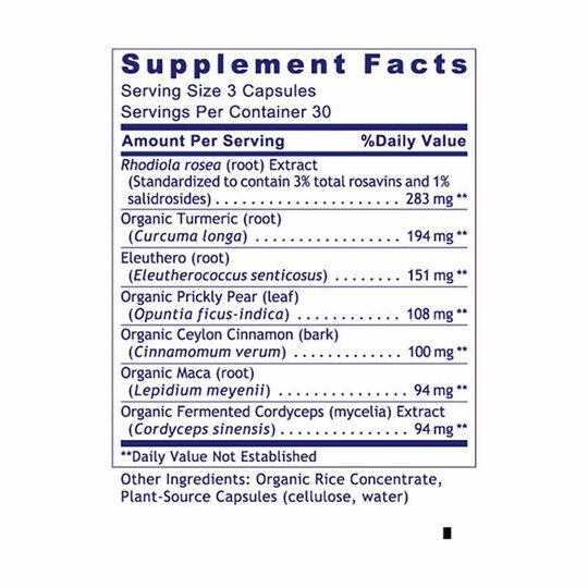 Adaptogen-R3 Adapotogenic and Fatigue Support, 90 Capsules, PRL
