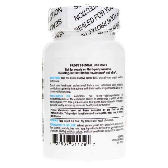 Adeno + Hydroxo B12, 60 Tablets, XYM