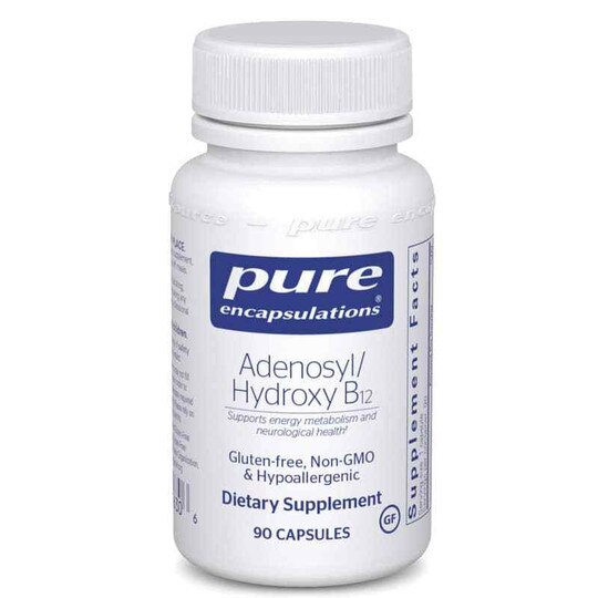 Adenosyl/Hydroxy B12, 90 Capsules, PEC
