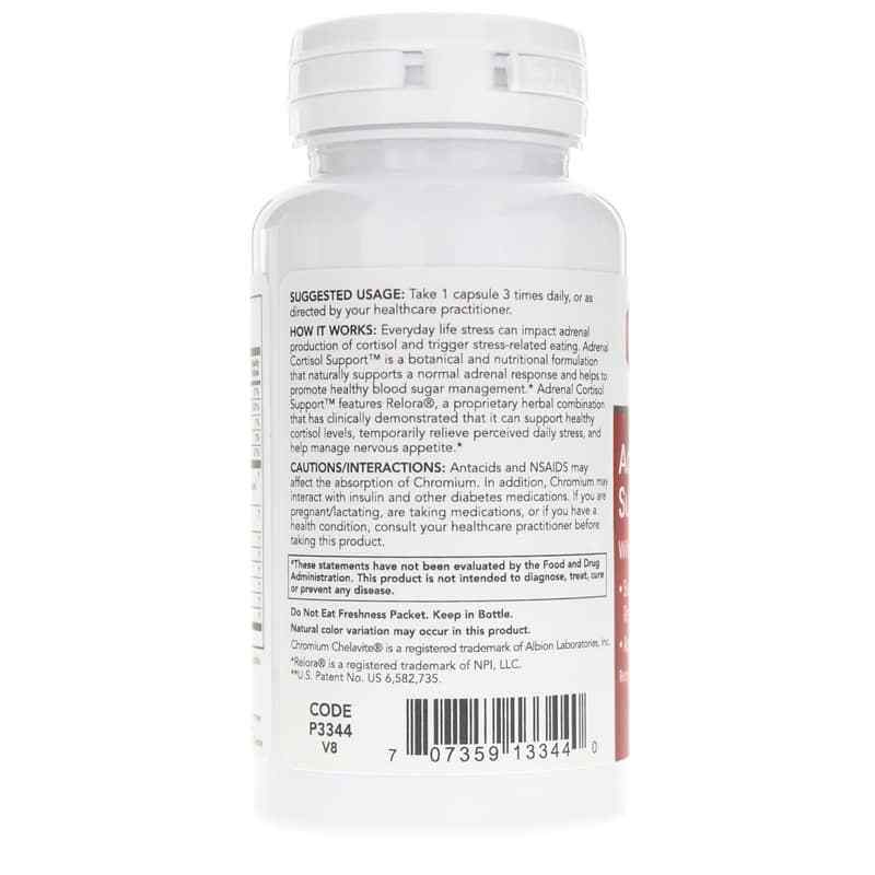 Adrenal Cortisol Support with Relora, Protocol For Life Balance