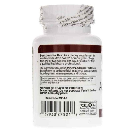 Adrenal Forte, 60 Tablets, VNC
