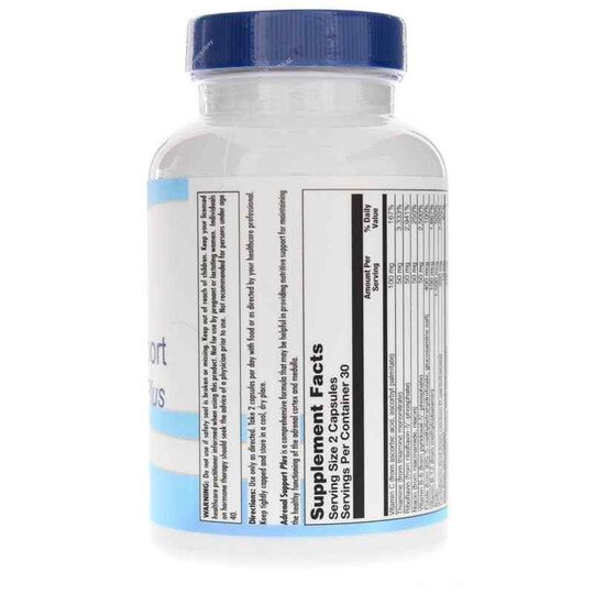 Adrenal Support Plus, 60 Veg Capsules, NBG