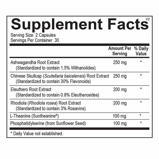 AdreneVive, 60 Capsules, OM