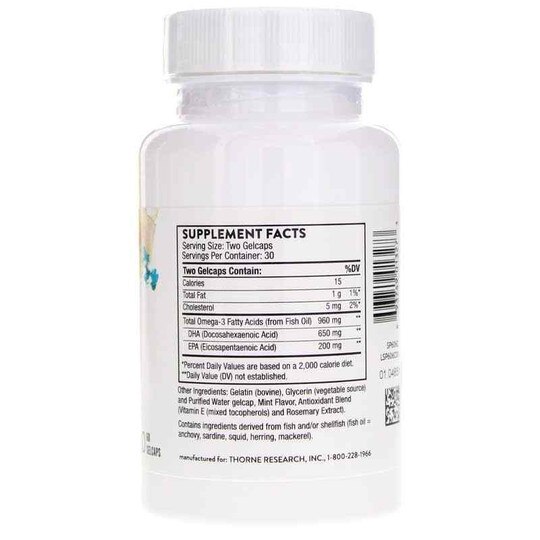 Advanced DHA, 60 Gelcaps, THR