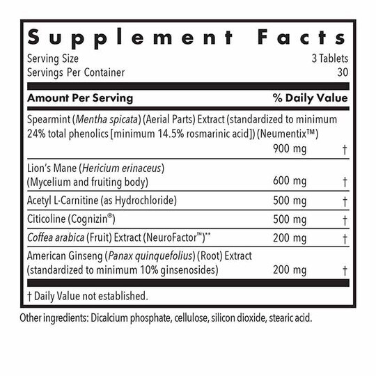 Advanced NeuroPlus, 90 Veg Tablets, ARG