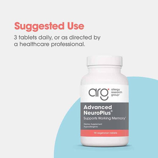 Advanced NeuroPlus, 90 Veg Tablets, ARG