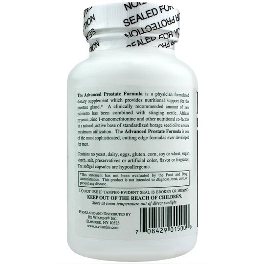 Advanced Prostate Formula, 90 Softgels, RXV