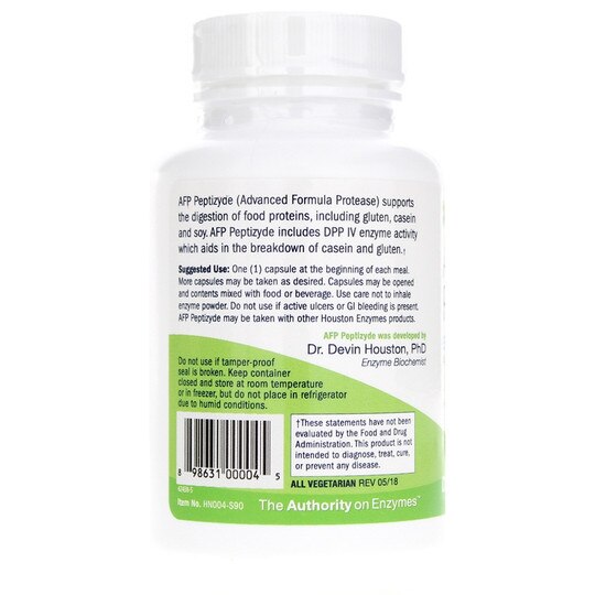 AFP Peptizyde Enzyme with DPP IV Activity, 90 Capsules, HSE