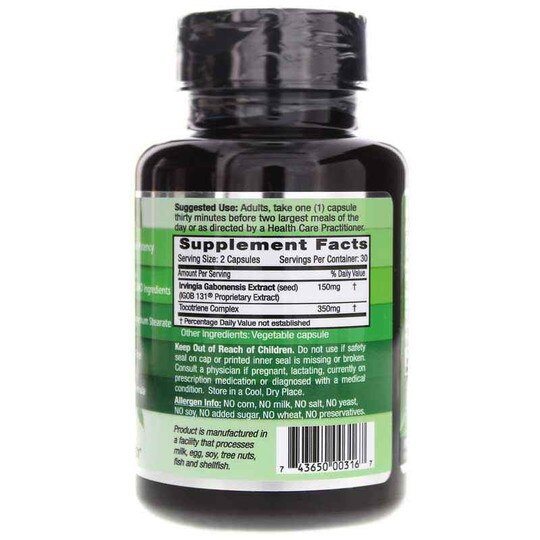 African Mango, 60 Veg Capsules, EMD