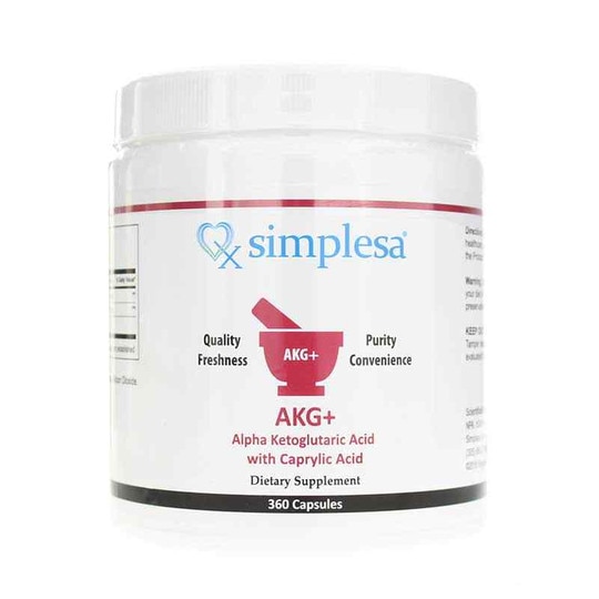 Alpha-Ketoglutaric Acid with Caprylic Acid, 360 Capsule, SMP
