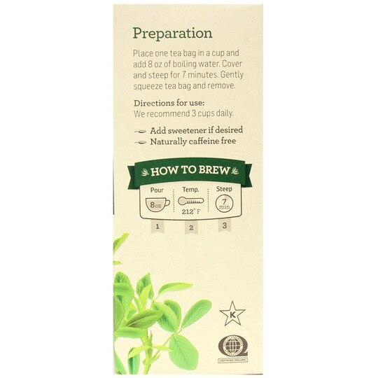 Alfalfa Organic Tea, Alvita Teas