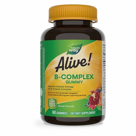 Alive B-Complex Gummies, 60 Gummies, NWA