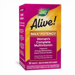 Alive Max3 Potency Womens Multivitamin 1