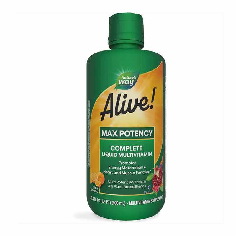Alive MultiVitamin Liquid, Natures Way