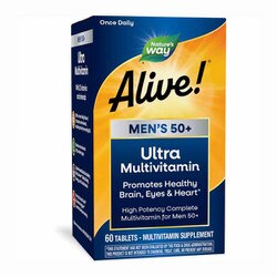 Alive Once Daily Men's 50+ Ultra Potency Multi