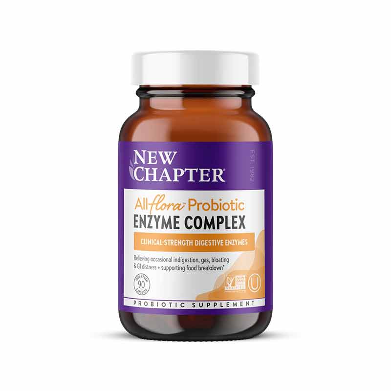 All Flora Probiotic Enzyme Complex, New Chapter