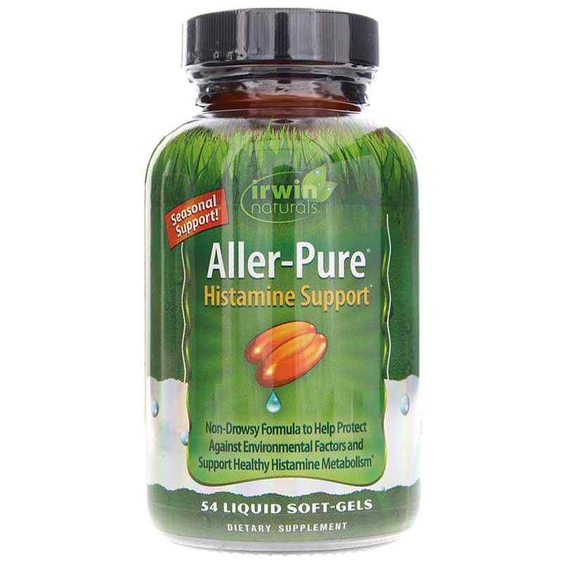 Irwin Naturals AllerPure Histamine Support features supports a healthy