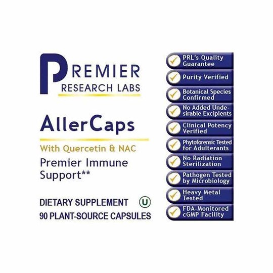 AllerCaps Immune Support, 90 Veg Capsules, PRL