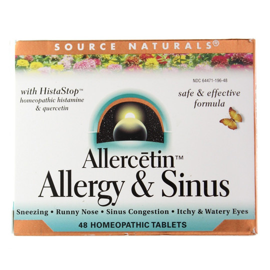 Allercetin Allergy & Sinus, 48 Tablets, SNN