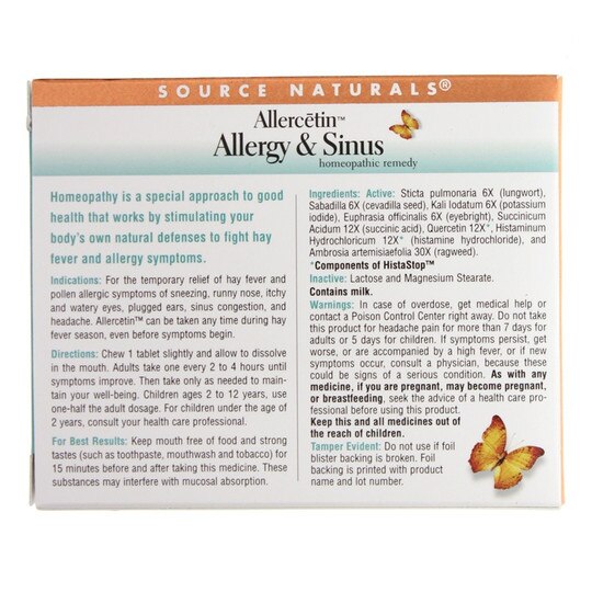 Allercetin Allergy & Sinus, 48 Tablets, SNN