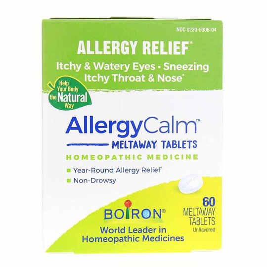 AllergyCalm (formerly RhinAllergy Allergy Relief), 60 Tablets, BOR