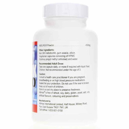 Allimax Pro, 100 Veg Capsules, ALI
