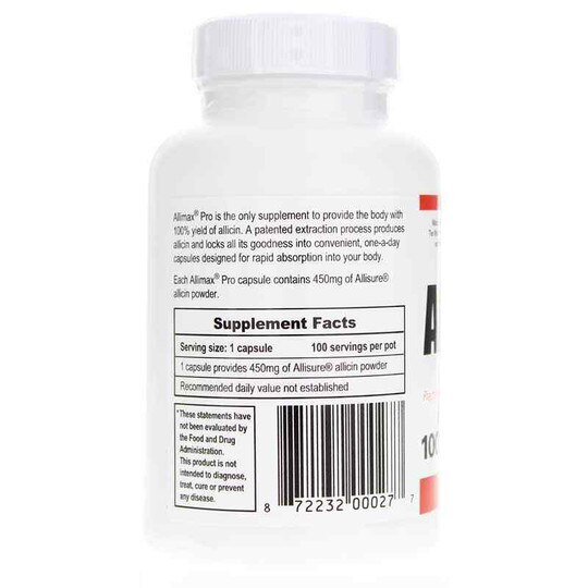 Allimax Pro, 100 Veg Capsules, ALI