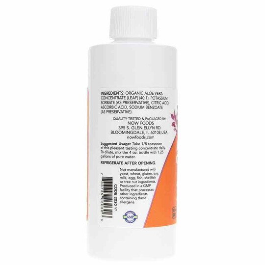 Aloe Vera Concentrate, 4 Oz, NOW