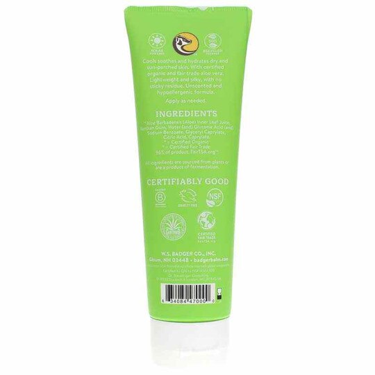 Aloe Vera Gel, 4 Oz, BA
