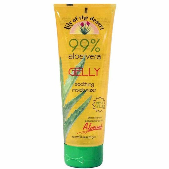 99% Aloe Vera Gelly Soothing Moisturizer, 8 Oz, LOD