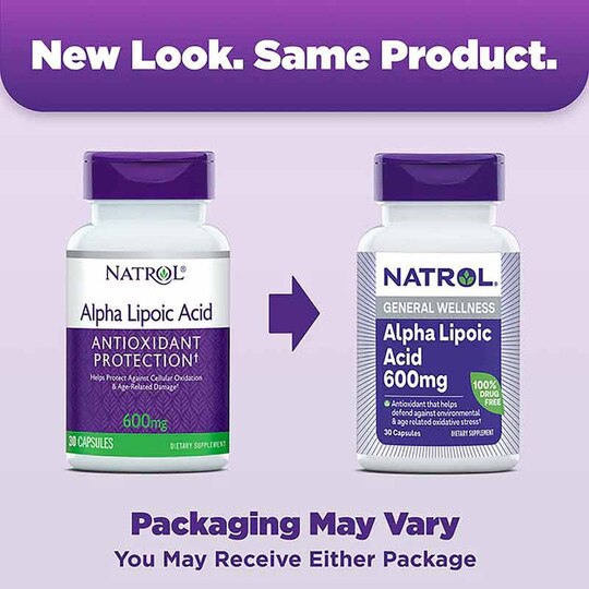 Alpha Lipoic Acid 600 Mg, Natrol